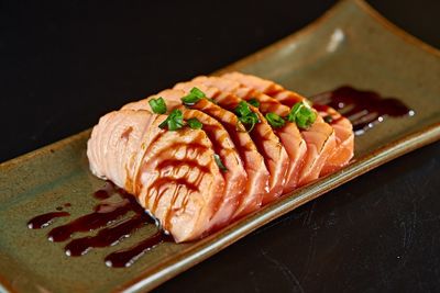 Sashimi Salmão Maçaricado (10 Lâminas)