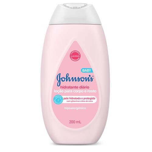 Loção Hidratante Baby para Uso Diário Johnson's 200ml
