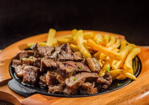 CHAPA PICANHA C/FRITAS 400 GR