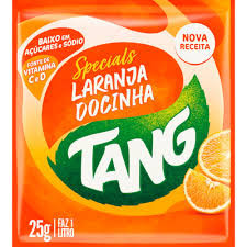 Refresco em Pó Tang Laranja Docinha