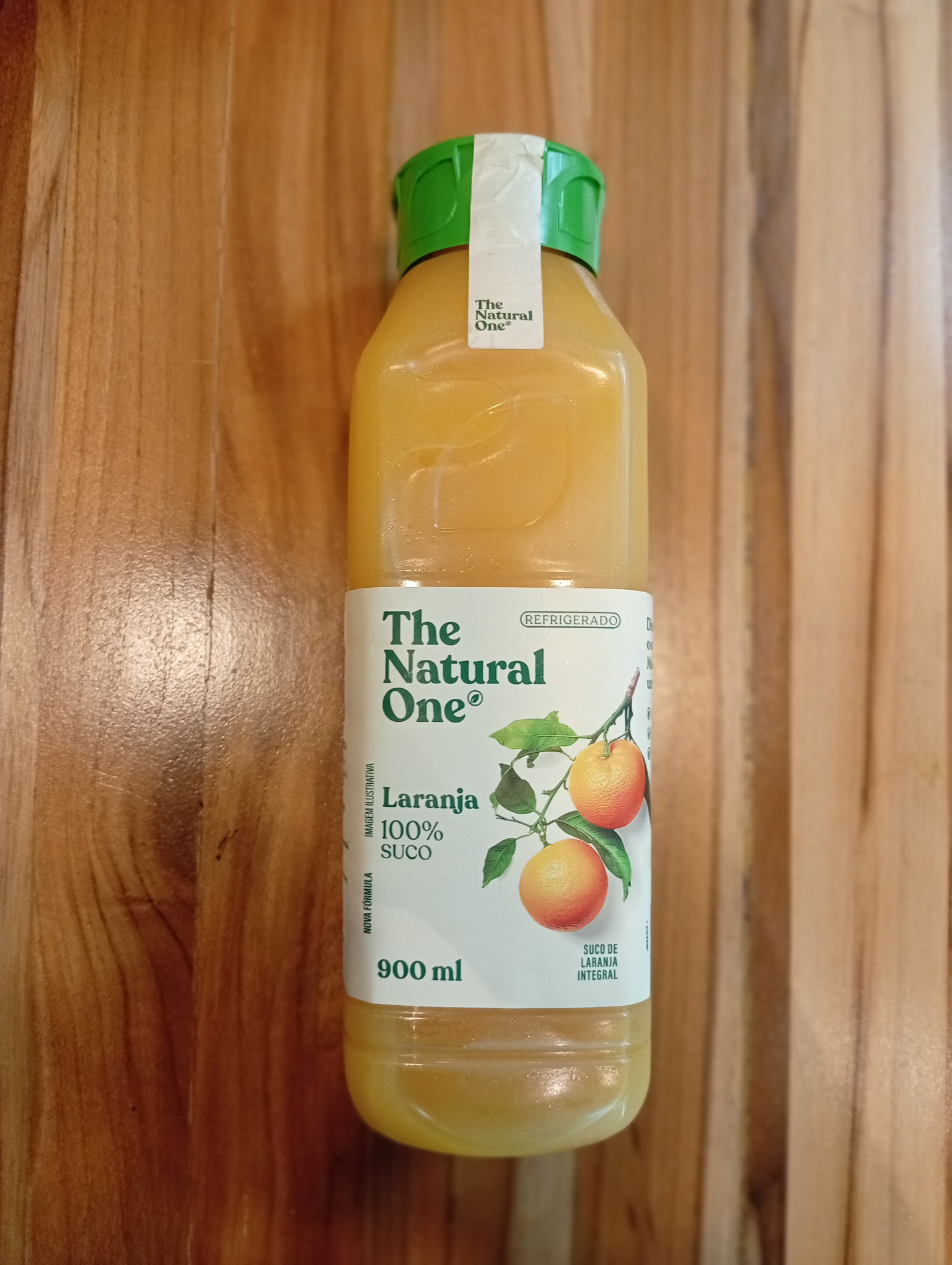 Suco de laranja THE NATURAL ONE 900ml garrafa 