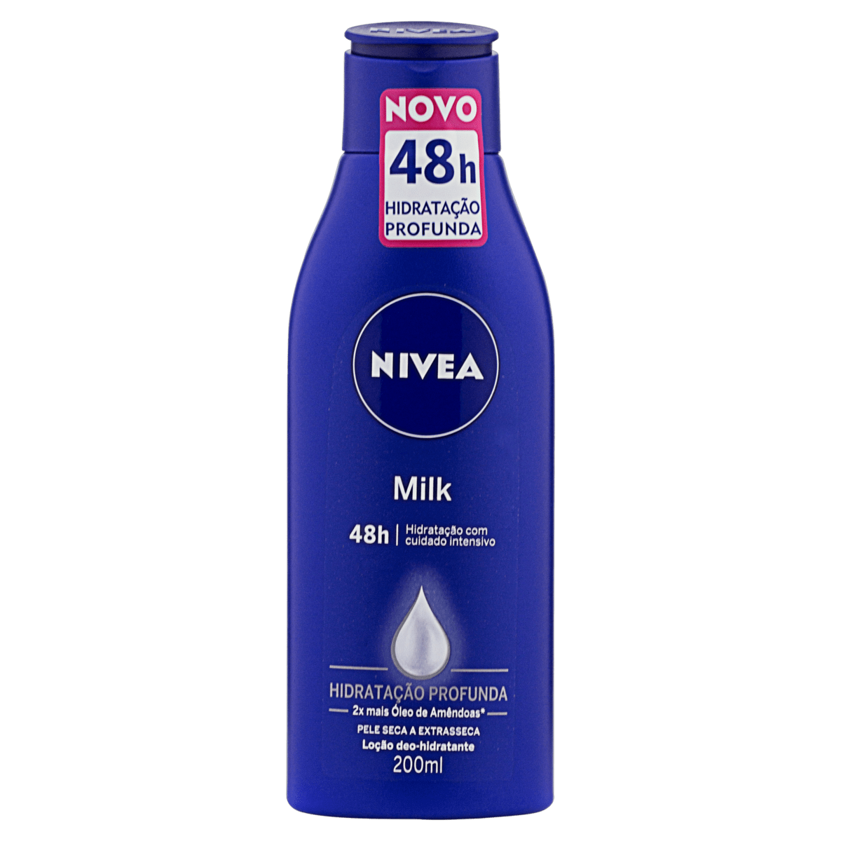 LOÇAO HIDRATANTE NIVEA MILK HIDRATAÇAO PROFUNDA 200ML