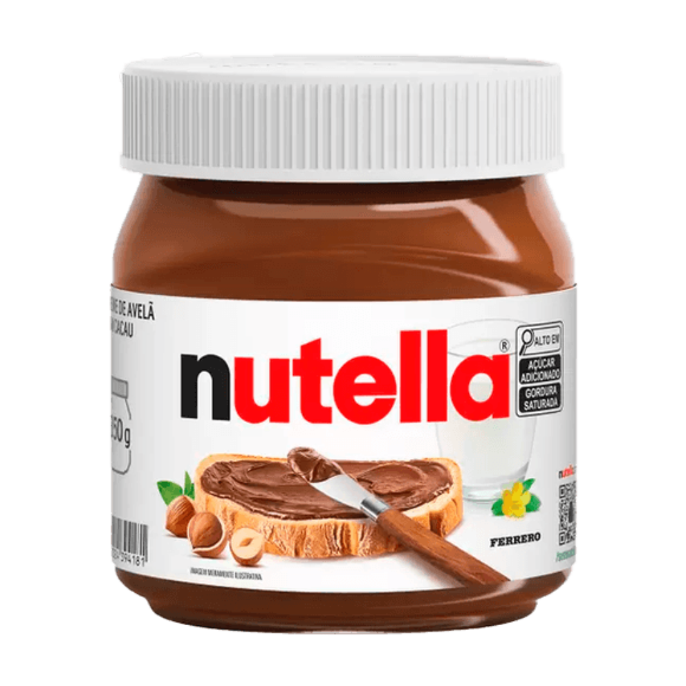 NUTELLA CREME DE AVELA C/CACAU 350G