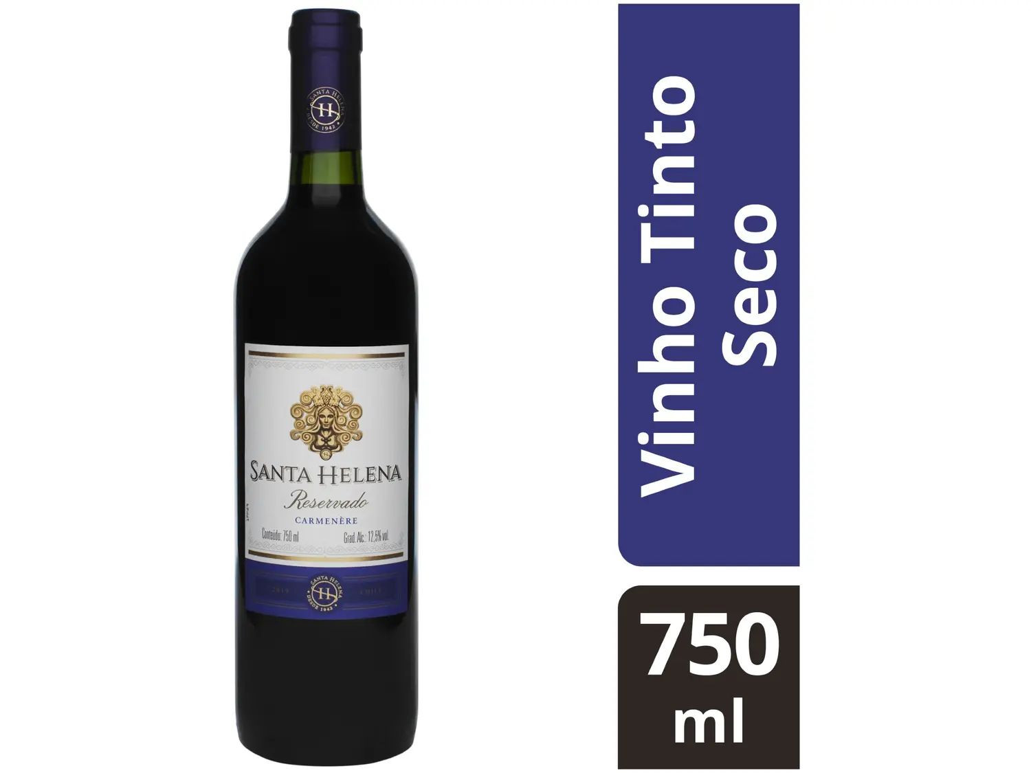 VINHO SANTA HELENA CARMENÉRE 750ML