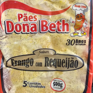 PACOTE PAO DE ALHO FRANGO COM REQUEIJAO