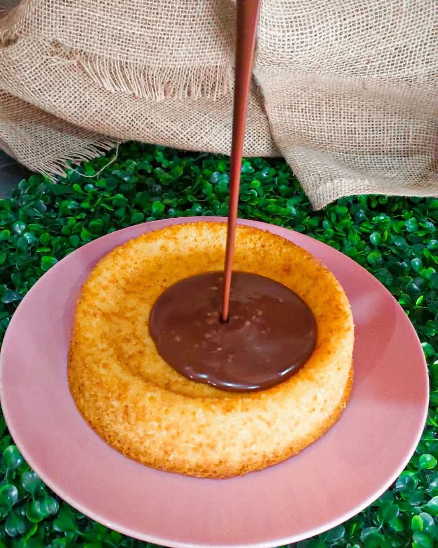 Bolo de Cenoura c/ Ganache