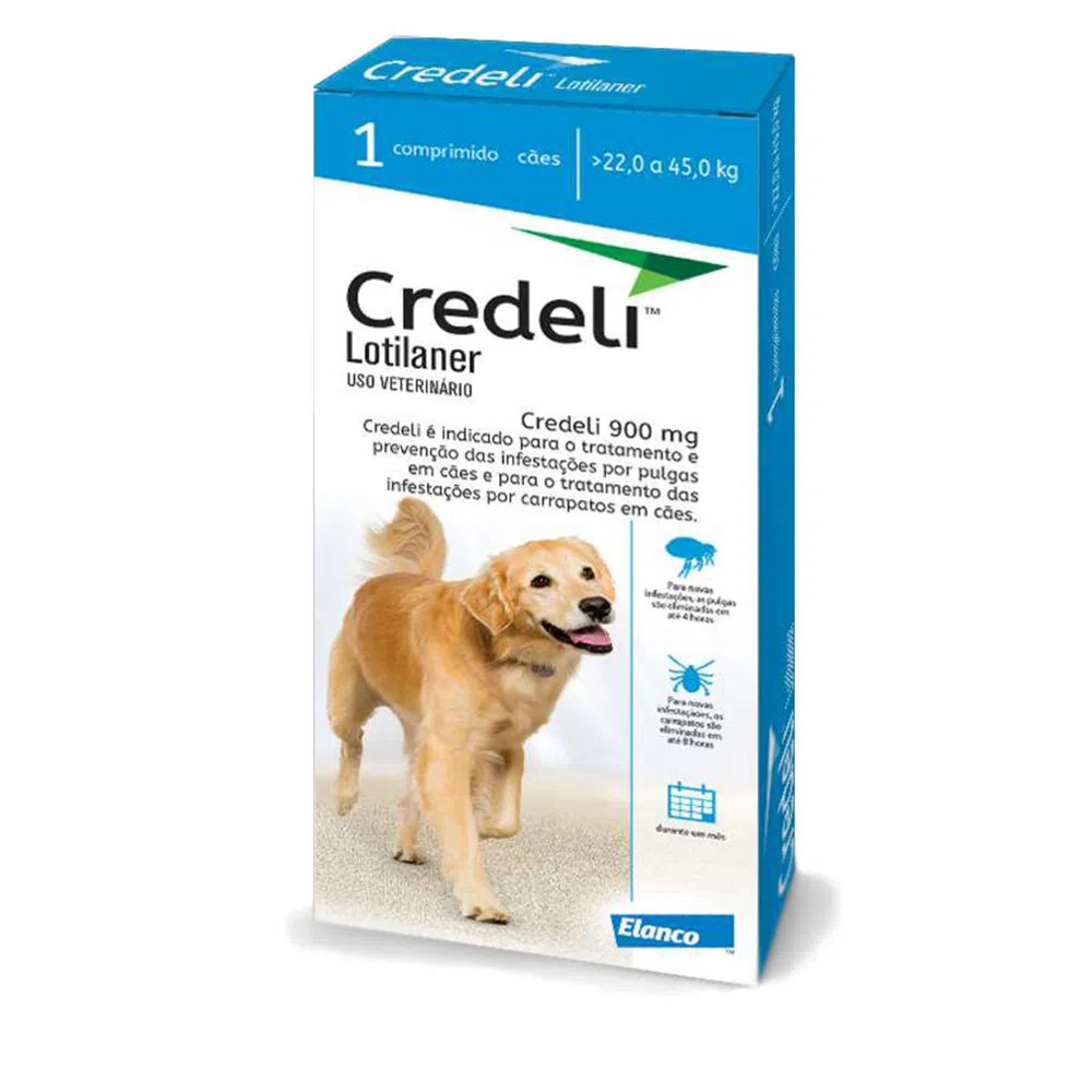 Credeli 22 a 45 kg - 1 Comprimido