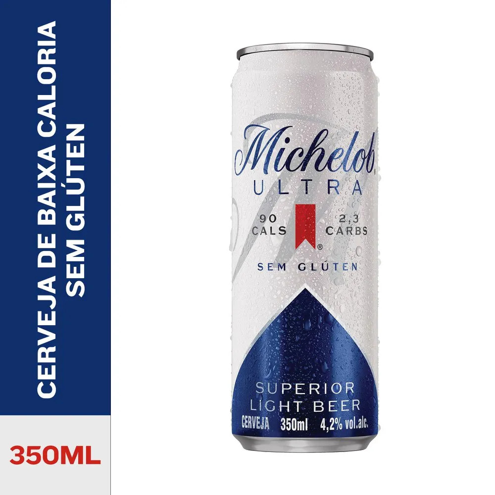 CERVEJA MICHELOB  ULTRA LATA 350ML