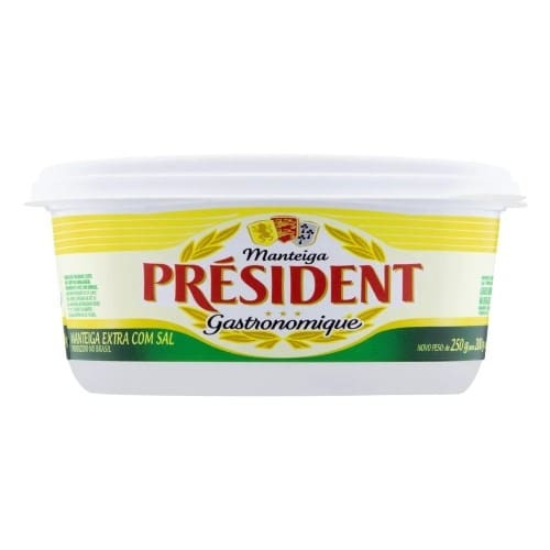 Manteiga com Sal Président 200g