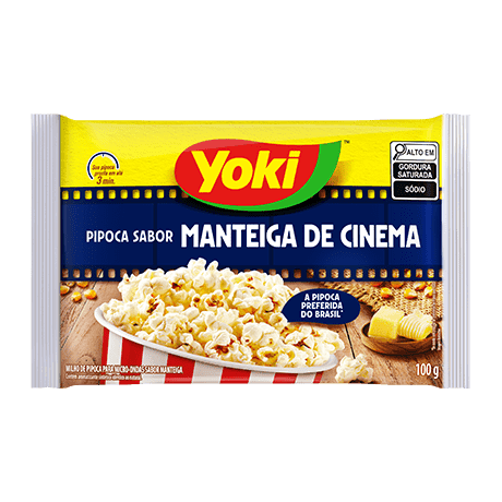 PIPOCA YOKI CINEMA 100G