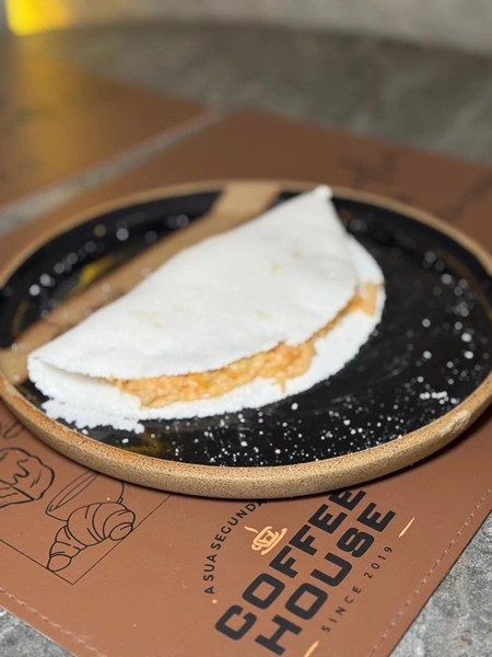 TAPIOCA DE FRANGO CREMOSO