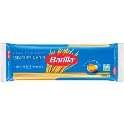 Massa Espaguete N.9 (Barilla) 500g
