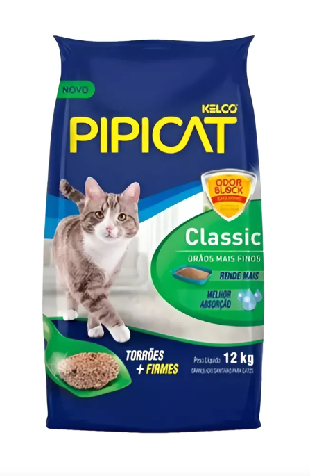 Areia  Pipicat Classic 12Kg