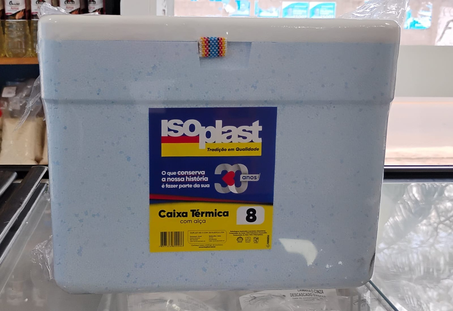 CAIXA DE ISOPOR 8L