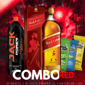 COMBO RED LABEL C/ JACK POWER