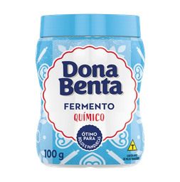 Fermento em Pó Quimico Tradicional Dona Benta 100g