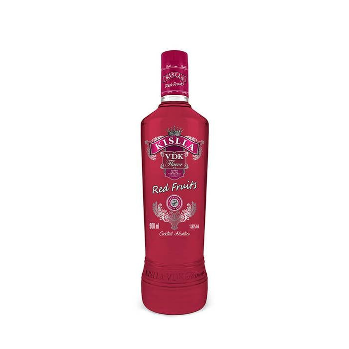 BEBIDA COCKTAIL KISLLA RED FRUITS 900 ML