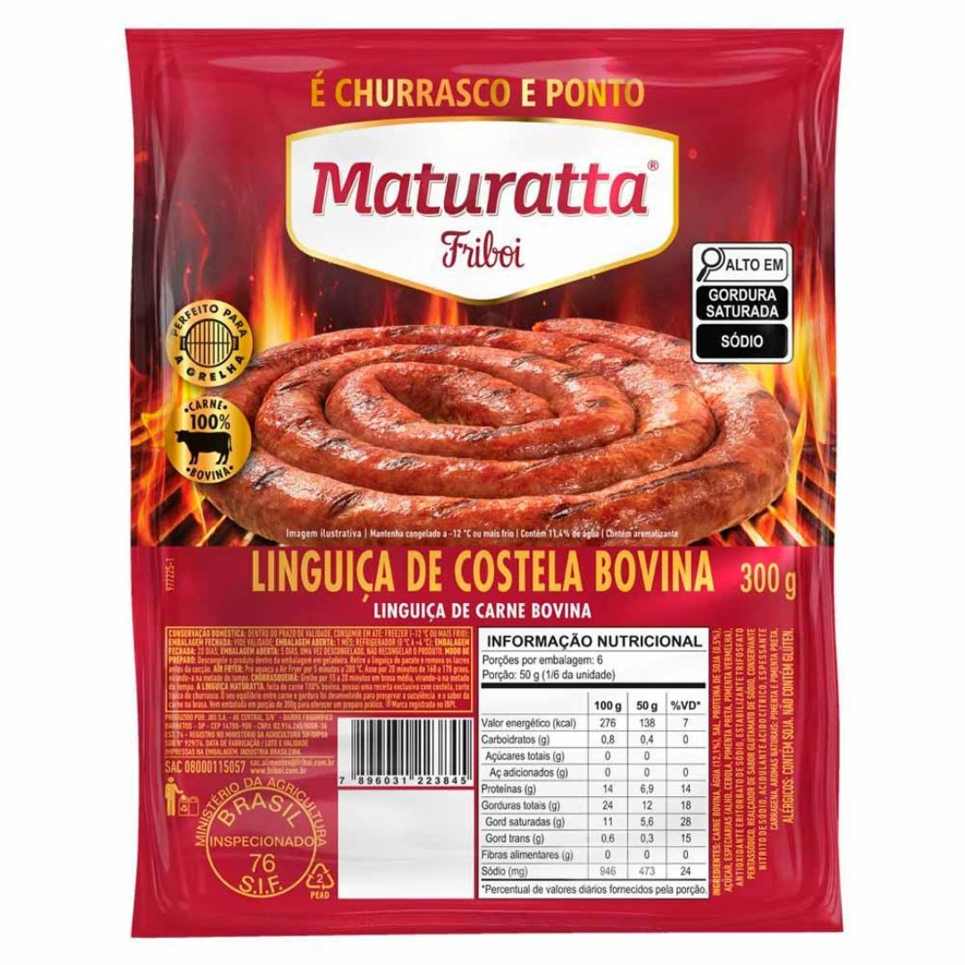 LINGUICA MATURATTA 300 GR