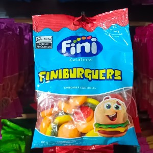 BALA FINI  BURGUERS GELATINA