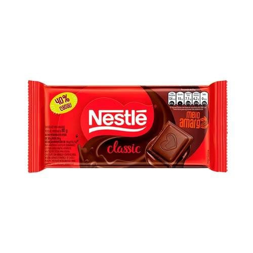 BARRA NESTLE MEIO AMARGO 80G