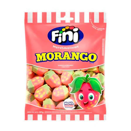 FINI MARSHMALLWS  MORANGO 80G