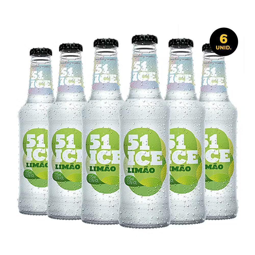 BEBIDA 51 ICE LIMAO LN 275ML PACK 6 UN