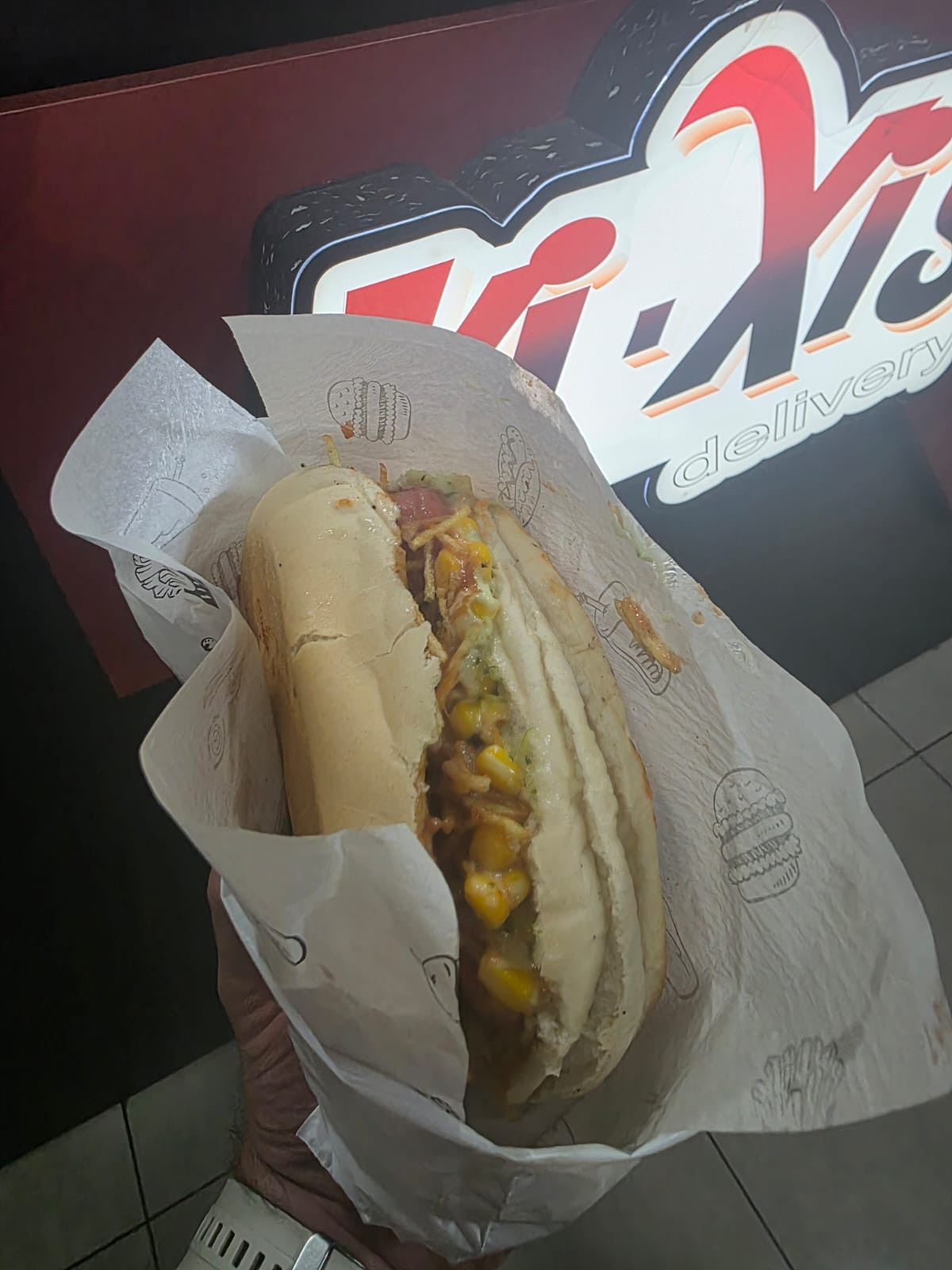 DOG EM PÃO DE XIS