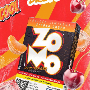 ESSÊNCIA ZOMO STRONG DROPS RUBI TANGER ( CEREJA E TANGERINA )