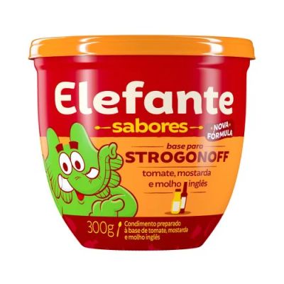 EXTRATO DE TOMATE ELEFANTE STROGONOFF PT300G**