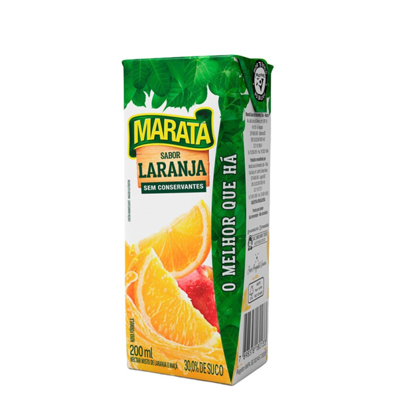 Nectar Marata Tp 200ml Laranja