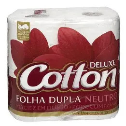 Papel Higienico Neutro (Cotton) 4Rolos