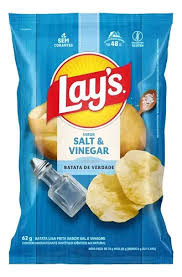 LAYS SALT E VINEGAR 62G
