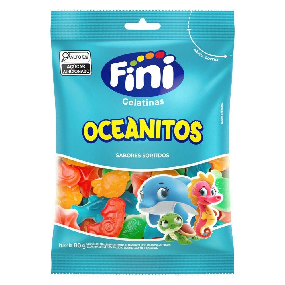 BALA GELATINA FINI 80G OCEANITOS