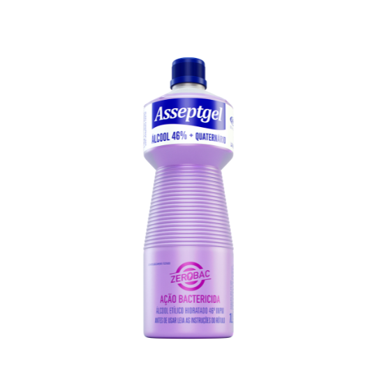 ALCOOL ASSEPTGEL ZEROBAC LAVANDA 1L