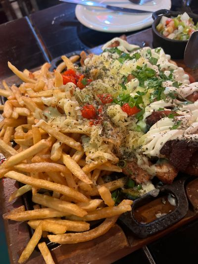 Picanha c/ Fritas e Cream Cheese 