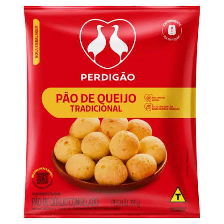Pão de queijo perdigão 375g 