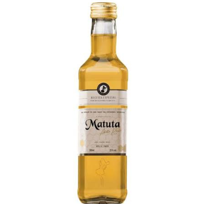 CACHAÇA MATUTA MEL E LIMÃO 300ml