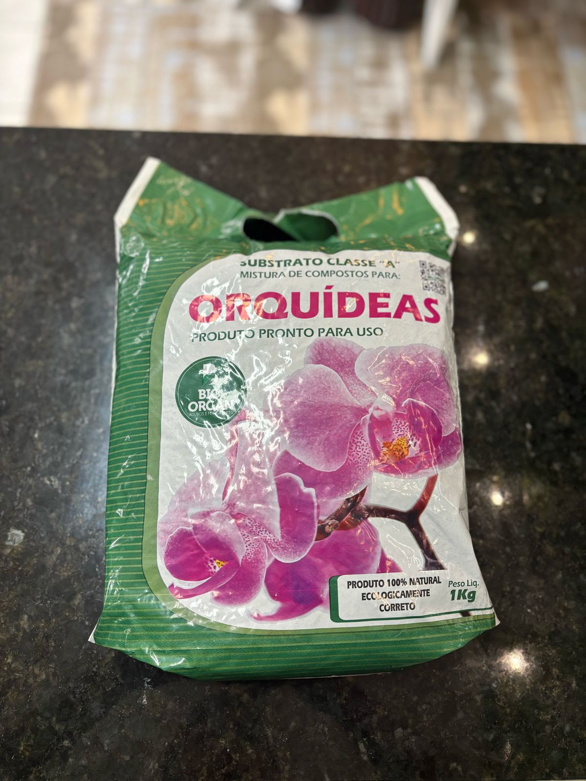 SUBSTRATO PARA ORQUÍDEAS 1KG