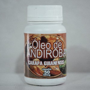 OLEO DE ANDIROBA - CARAPA - 50M CAPS