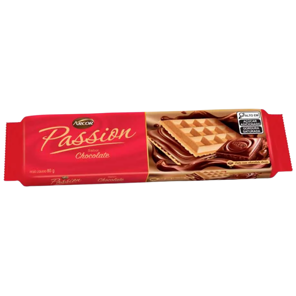 WAFER PASSION ARCOR CHOCOLATE 80G
