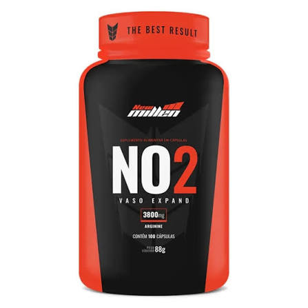 No2 Vaso Expand Arginina  100 Capsulas Pote