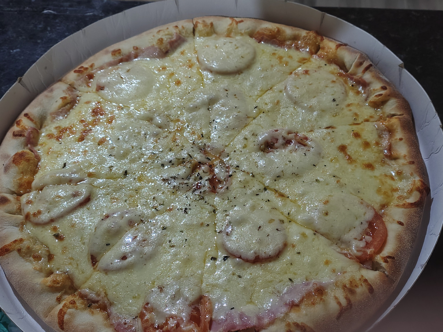 pizza palmito