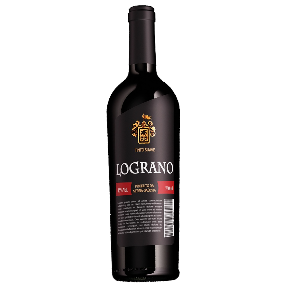 VINHO LOGRANO SUAVE COQUETEL 750ML