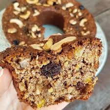 Bolo banana / Mix de Castanha