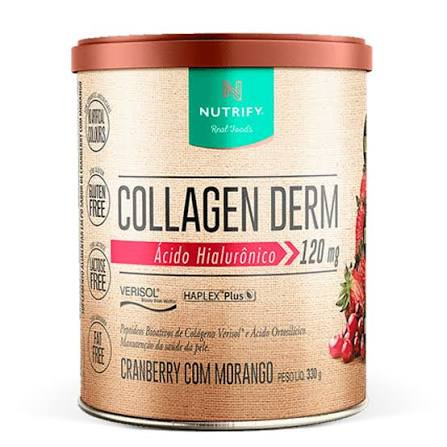 Collagen Derm Nutrify Cranberry C/Morango 330g