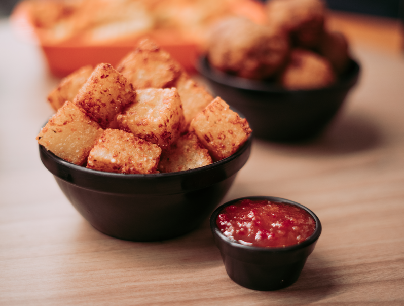 DADINHOS DE TAPIOCA COM QUEIJO COALHO