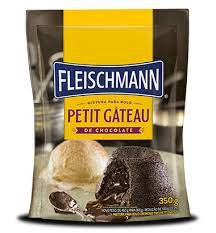 Mistura Bolo fleischmann petit gateau 350g
