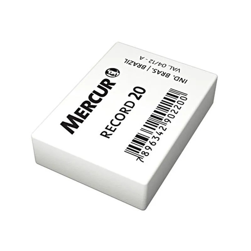 BORRACHA ESCOLAR MERCUR BRANCA