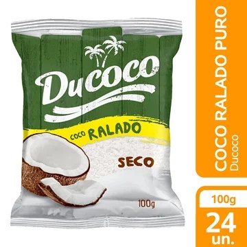 COCO RALADO DUCOCO SECO DESIDRATADO 100GR 