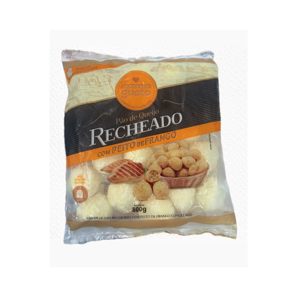PAO DE QUEIJO RECHEADO SABORES DIVERSOS KG